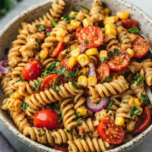 Vegan Southwest Pasta Salad Recipe