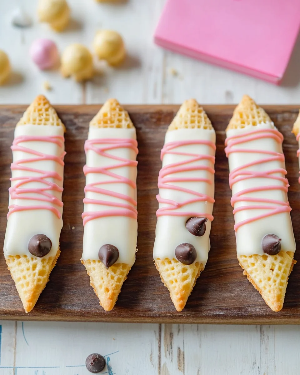 Wafer Pencil Cookies
