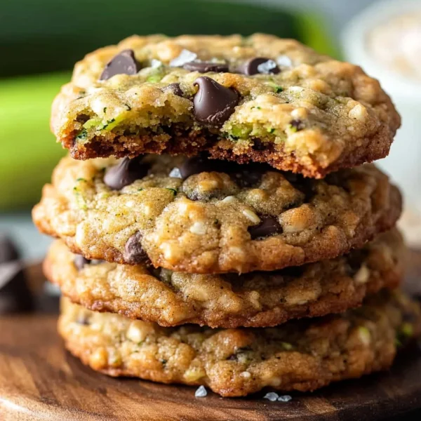 Zucchini Chocolate Chip Cookies