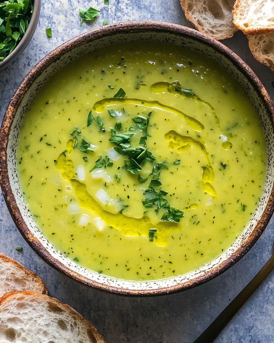 Zucchini Soup Recipe