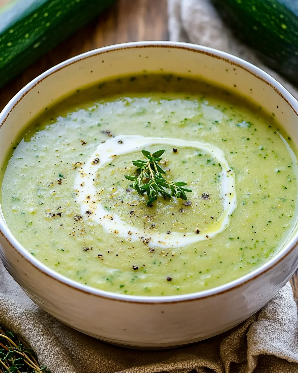 Zucchini Soup