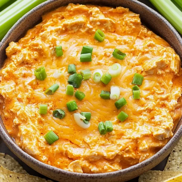 Crockpot Buffalo Chicken Dip Recipe