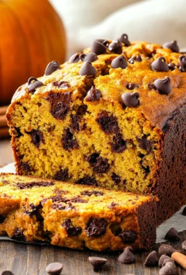 Pumpkin Chocolate Chip Bread