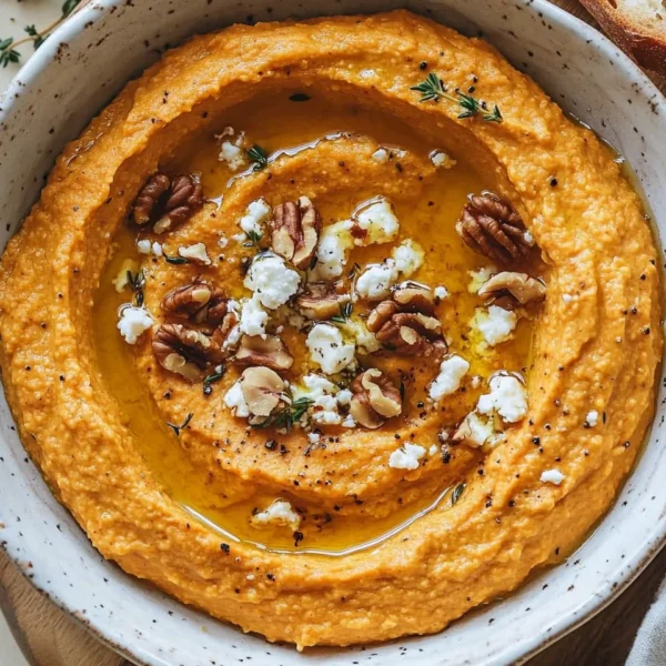 Pumpkin Whipped Feta Dip