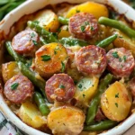 Sausage Green Bean Potato Casserole