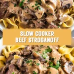 Slow Cooker Beef Stroganoff 15 Pinterest Hidden Image