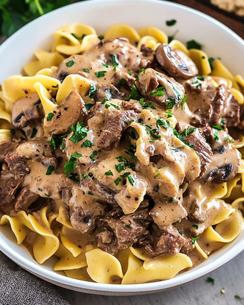 Slow Cooker Beef Stroganoff 20 Slow Cooker Beef Stroganoff