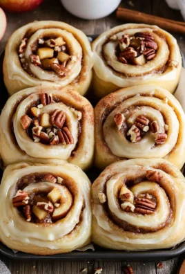 Soft-Baked Apple Cinnamon Rolls