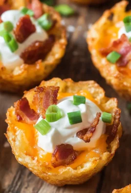 Tater Tot Appetizer Cups (How to Make Tater Tot Appetizers) 27 Tater Tot Appetizer Cups (How to Make Tater Tot Appetizers)